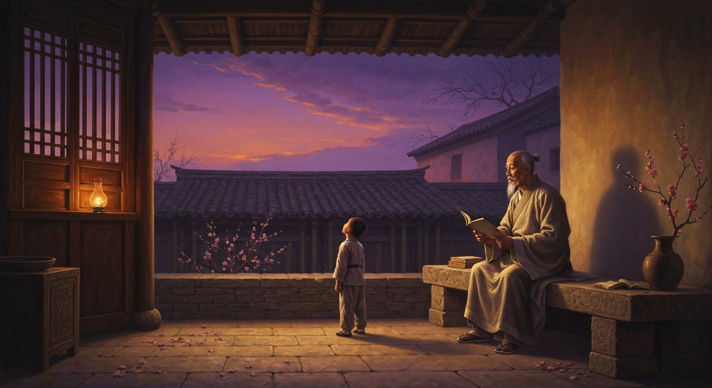 세 살 아이가 아버지에게 '우주의 끝'을 물었다