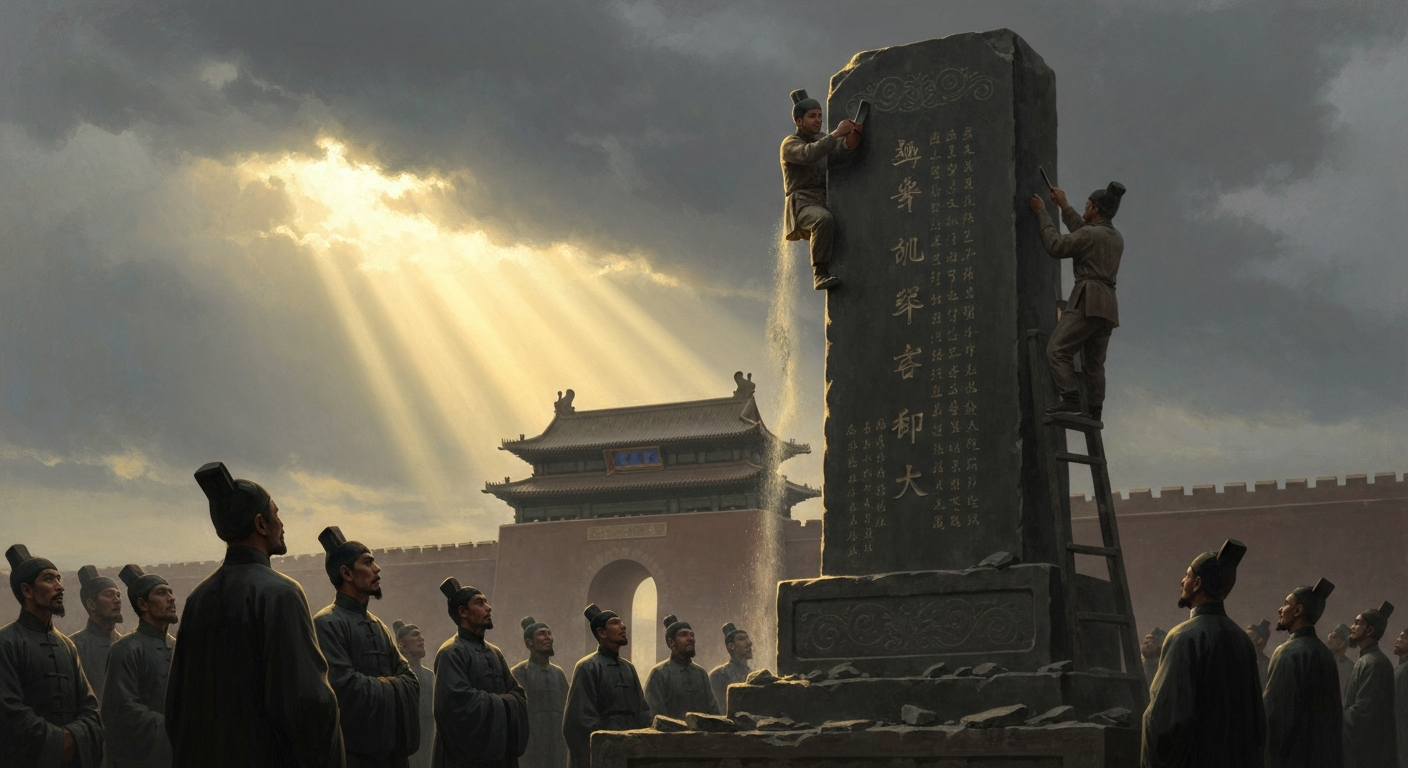 '간신'으로 돌에 새겨진 이름이 200년 뒤 성인이 되었다