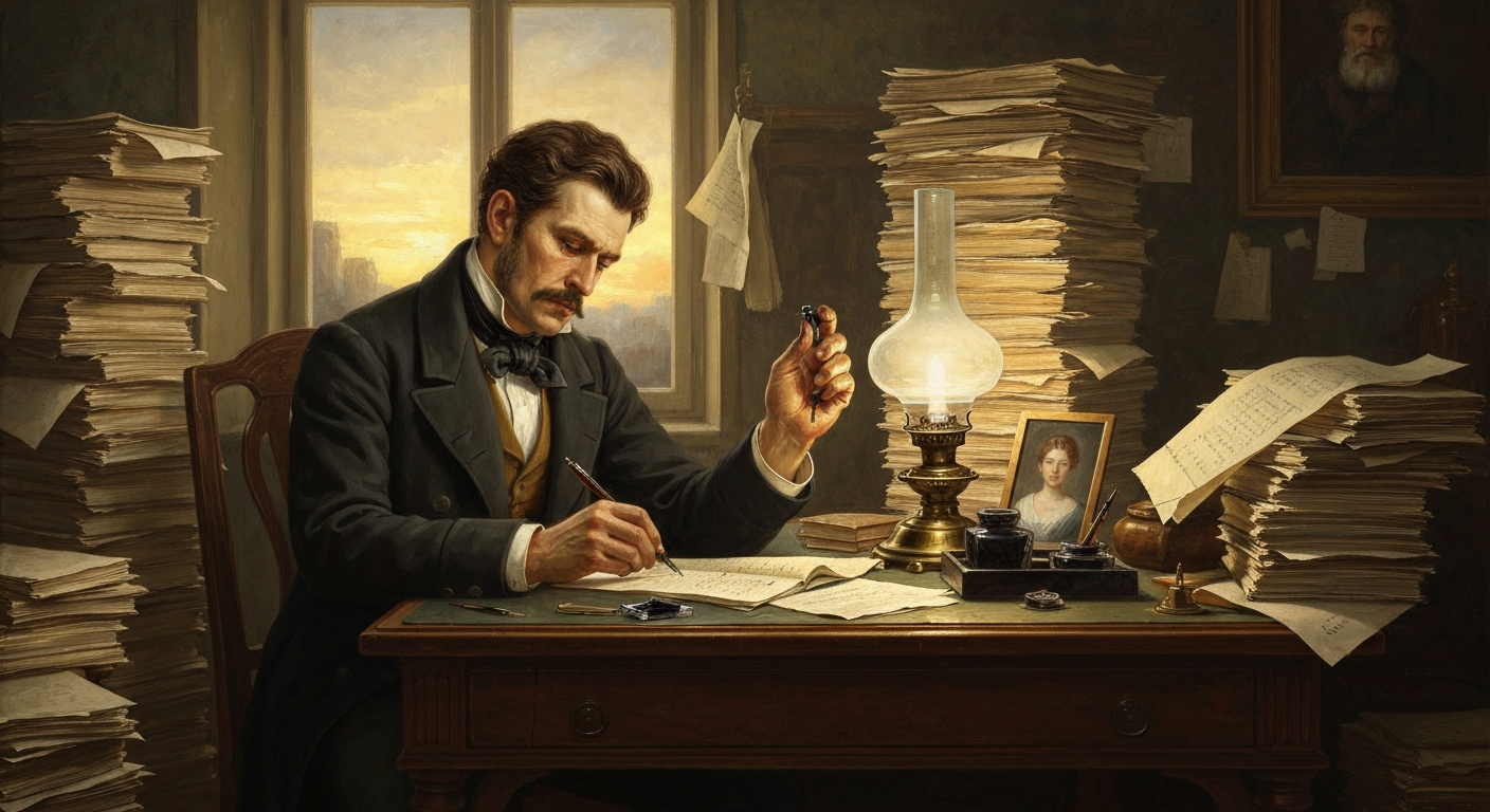 파혼 2년 뒤 그는 『이것이냐 저것이냐』 800페이지를 썼다