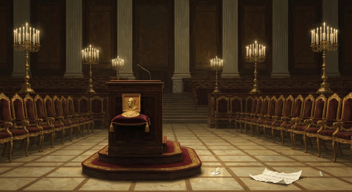 1964년 10월 22일, 스톡홀름 아카데미가 당황했다