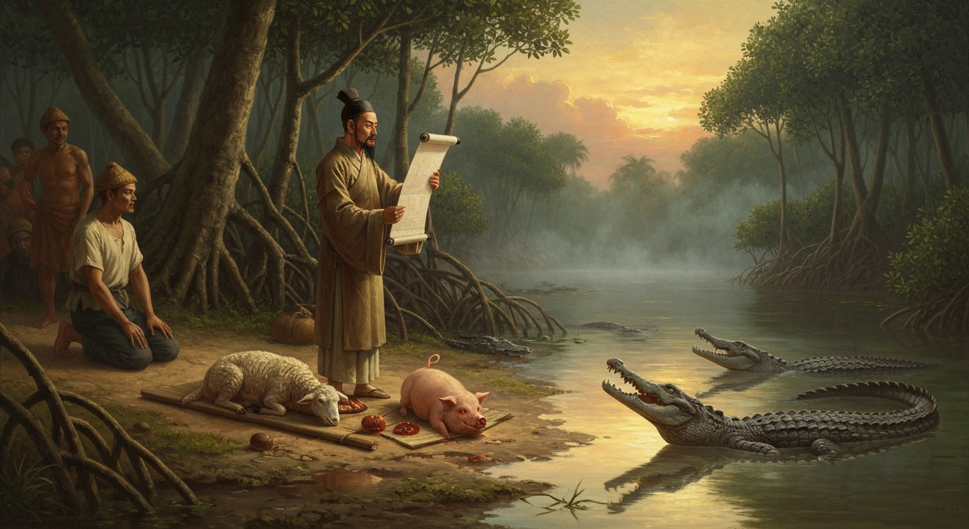 유배지에서 악어에게 편지를 썼다