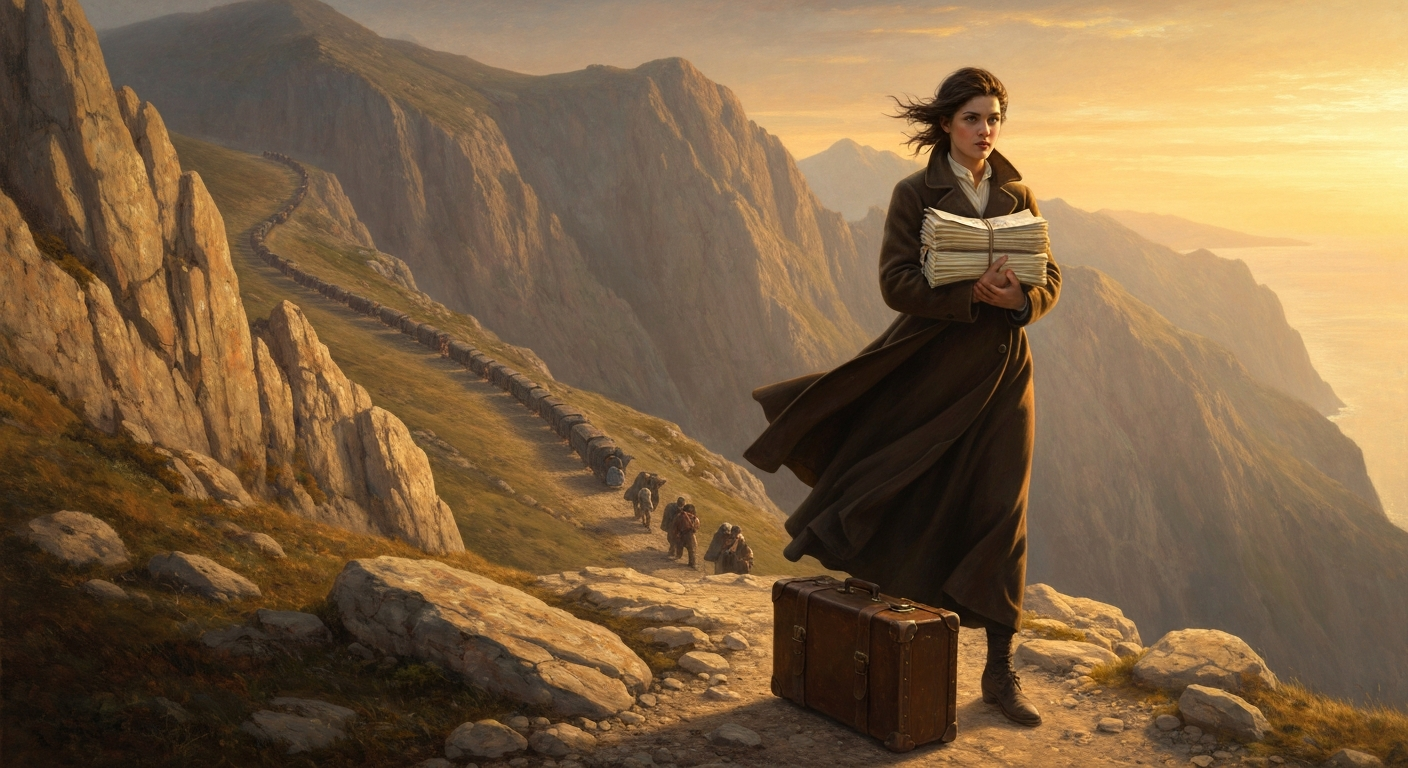 벤야민이 건넨 원고 하나를 들고 그녀만 피레네를 넘었다