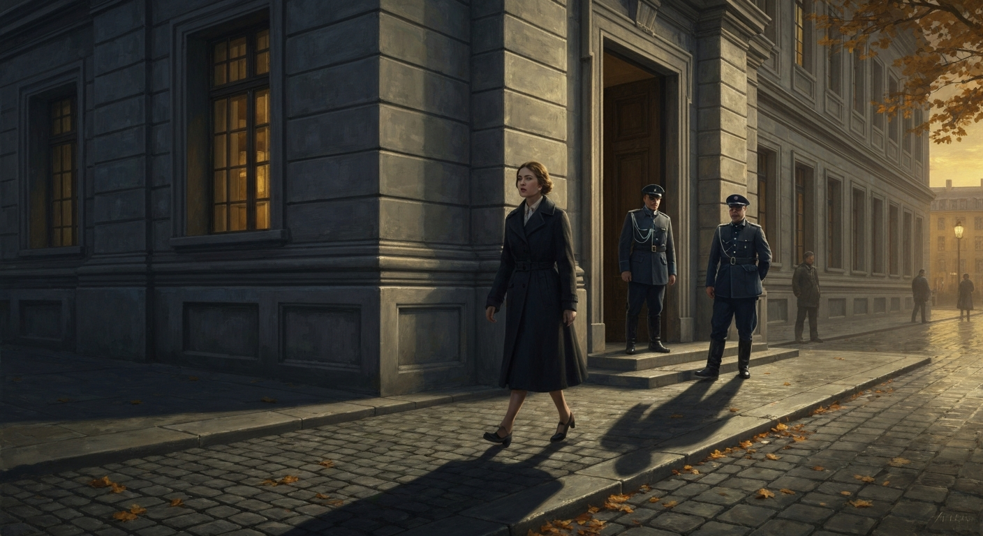1933년 봄, 그녀는 8일 만에 게슈타포 문을 걸어 나왔다