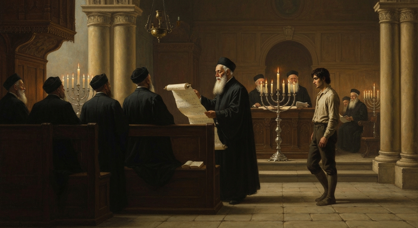 1656년 7월 27일, 가장 잔혹한 저주가 낭독됐다