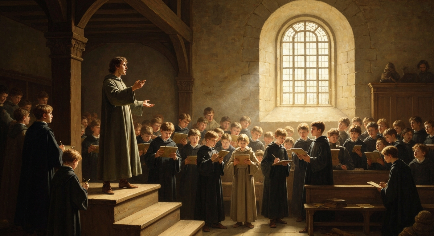 강의실 하나에 수천 명이 몰려든 12세기의 록스타