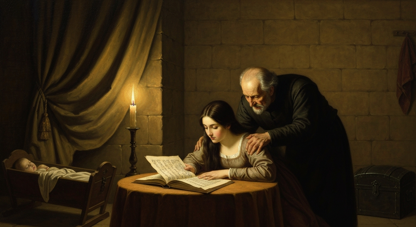 삼촌이 고용한 가정교사가 조카와 아이를 낳았다