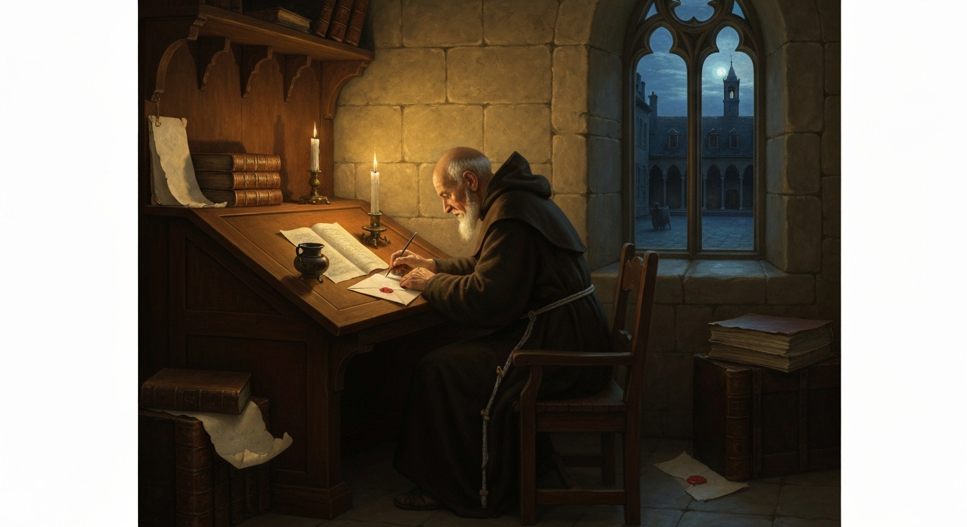 수도원에 갇힌 두 사람이 주고받은 편지가 900년을 살아남았다