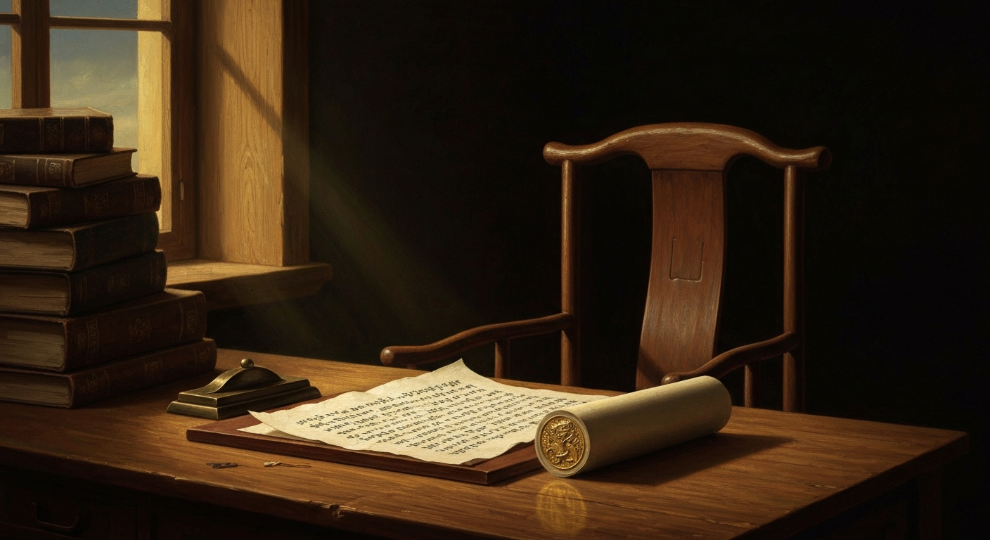 황제가 진사 학위를 내린 그해 대진은 죽었다