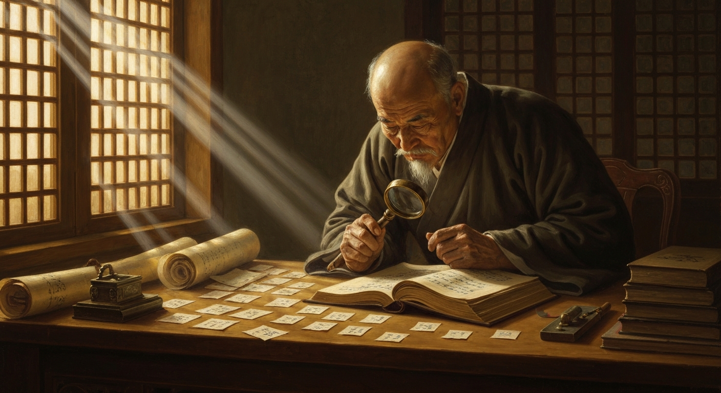 글자 한 자를 파헤쳐 600년 된 국가 이념을 무너뜨렸다