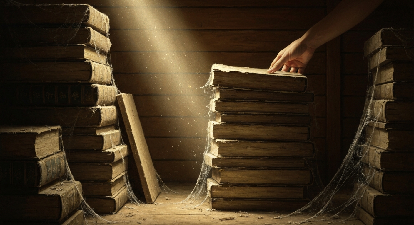 1만 권의 유고는 100년 가까이 먼지 속에 묻혔다