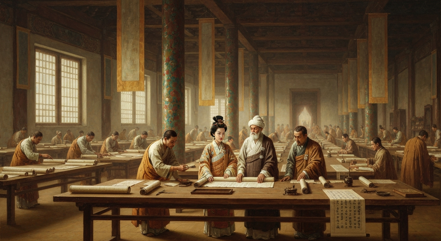 80권짜리 경전 번역이 끝나던 날