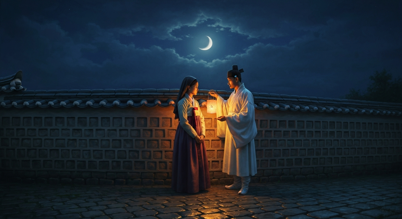 달 삼경, 두 사람의 마음은 두 사람만 안다