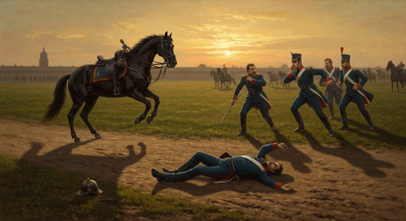 1898년 프로이센 기병 196명의 죽음이 잊힌 공식을 되살렸다