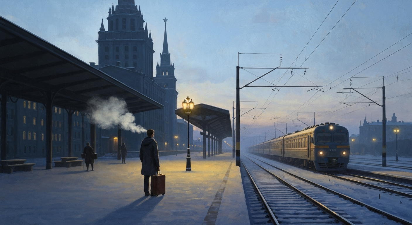 박사 학위를 받고도 그는 러시아를 떠났다