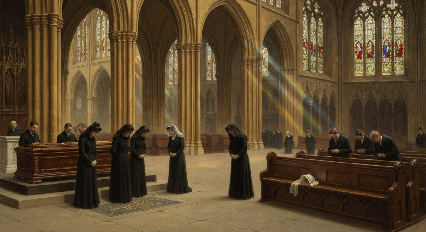 10살 앤이 죽자 뉴턴 옆에 눕기까지