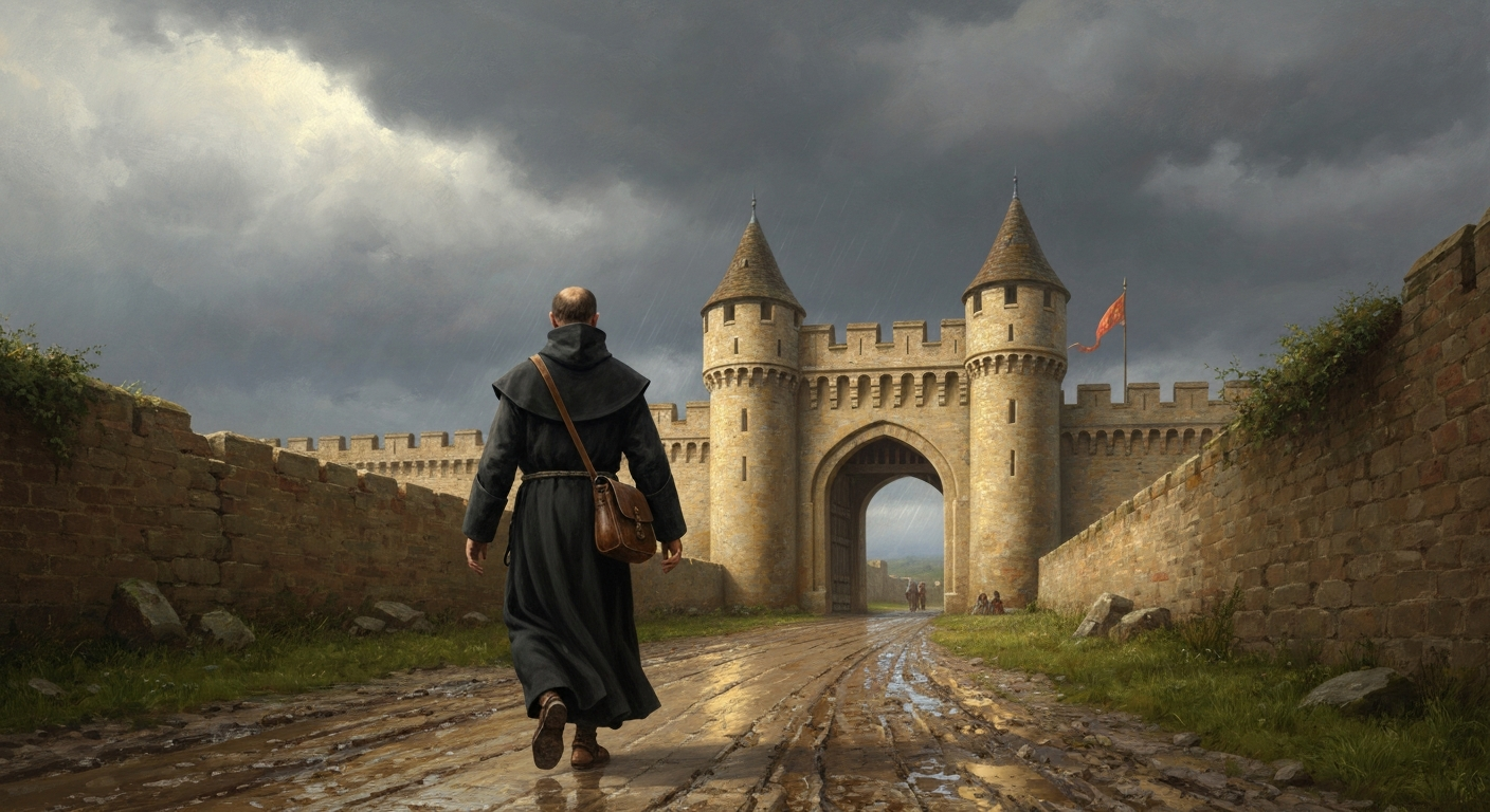 안셀무스는 왕과 싸우다 두 번이나 나라에서 쫓겨났다