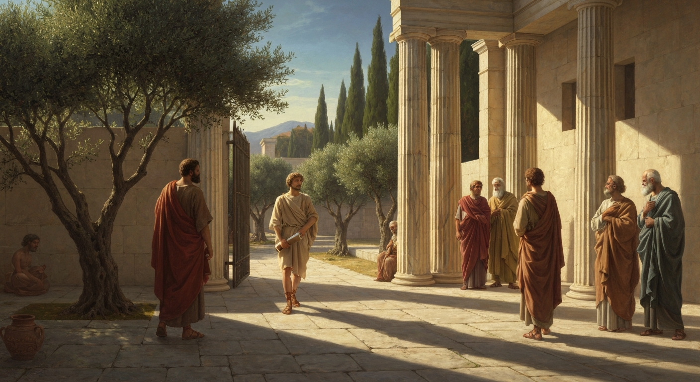 아리스토텔레스는 끝내 아테네 시민이 되지 못했다