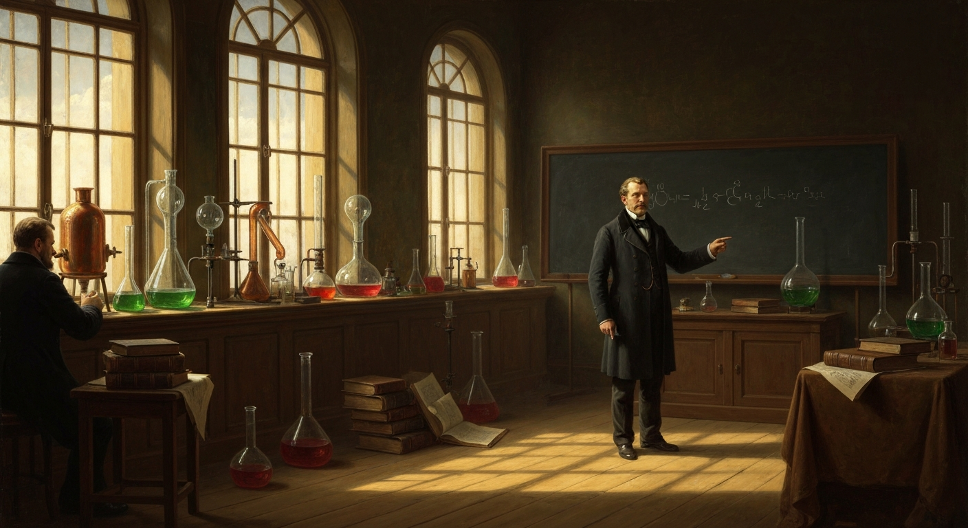 리비히는 발효가 순수 화학이라 확신했다