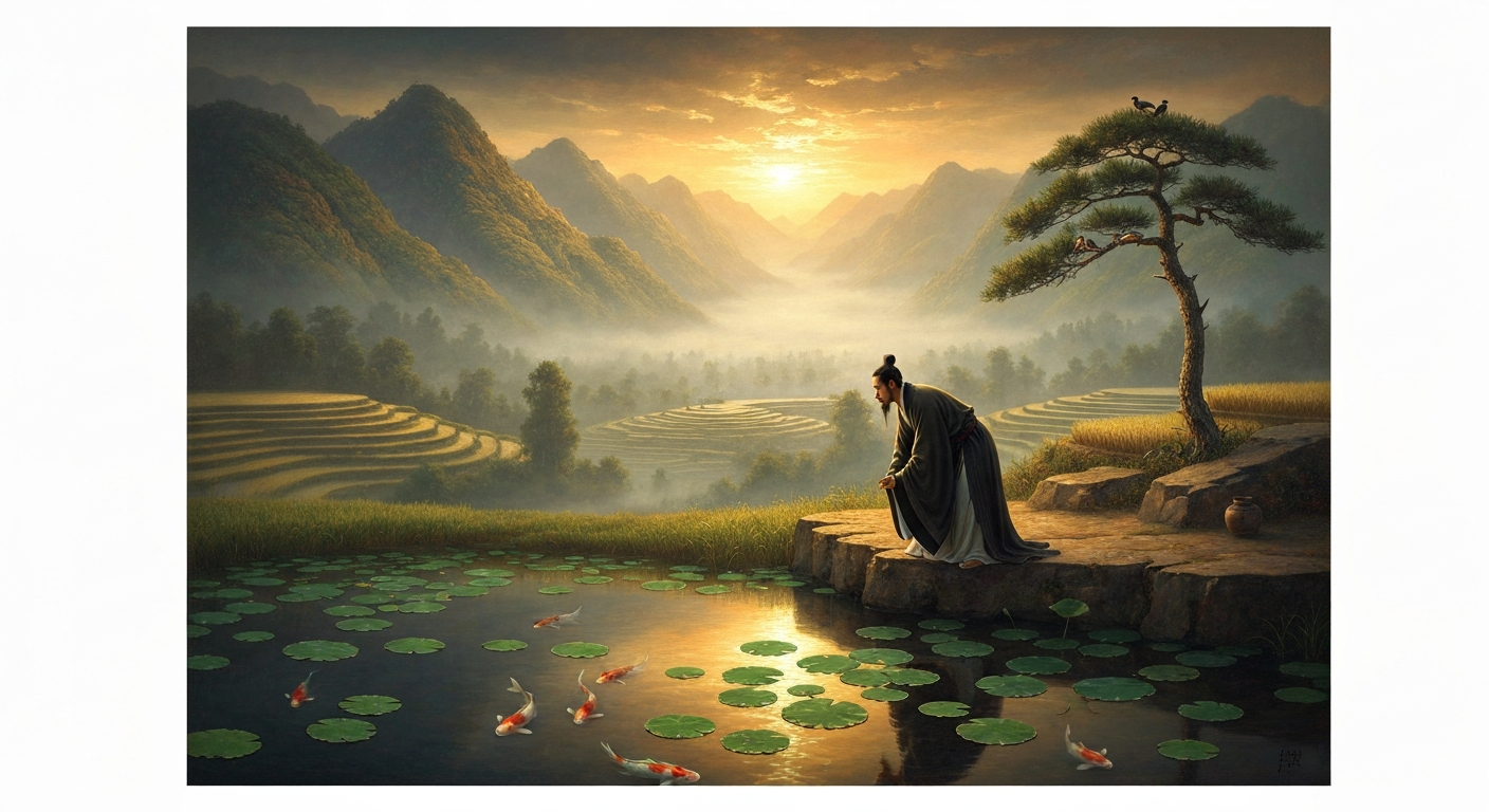 정호의 결론은 '어진 이는 천지만물을 한 몸으로 본다'였다