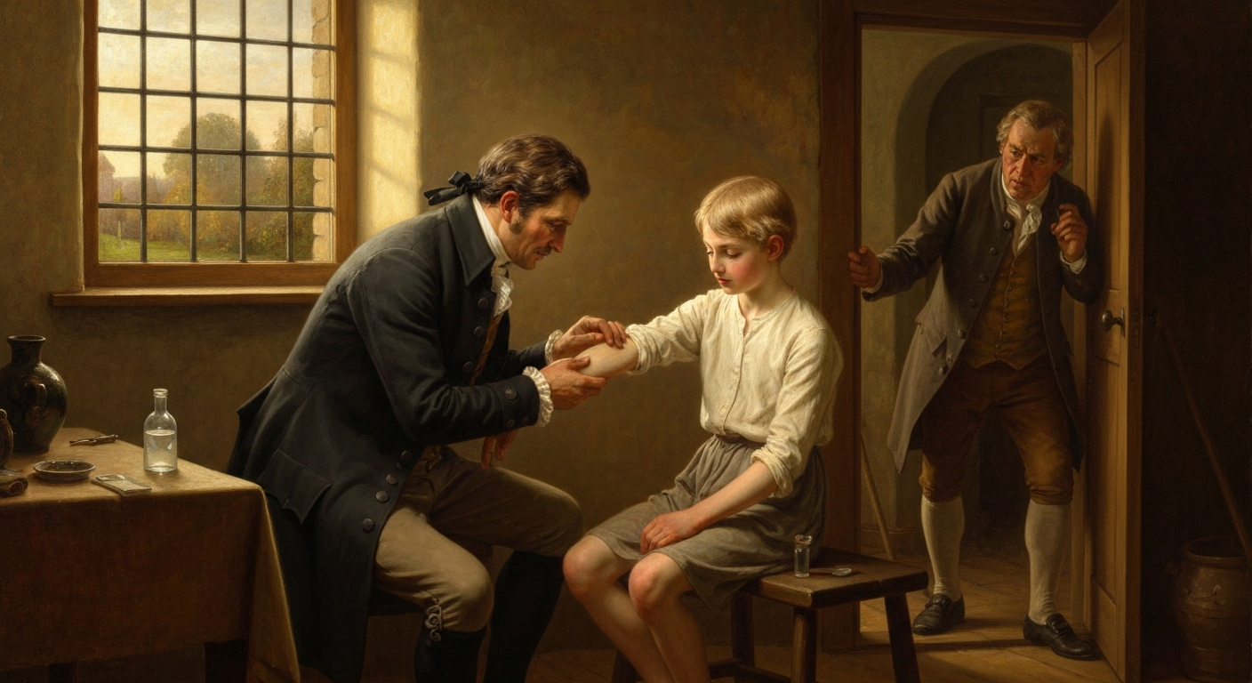 제너는 정원사의 아들을 실험대에 올렸다