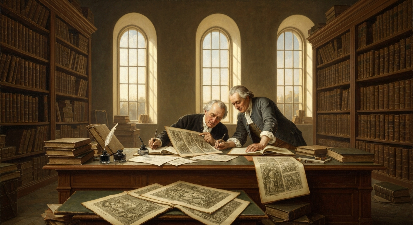 달랑베르는 백과전서로 유럽의 지식을 다시 썼다