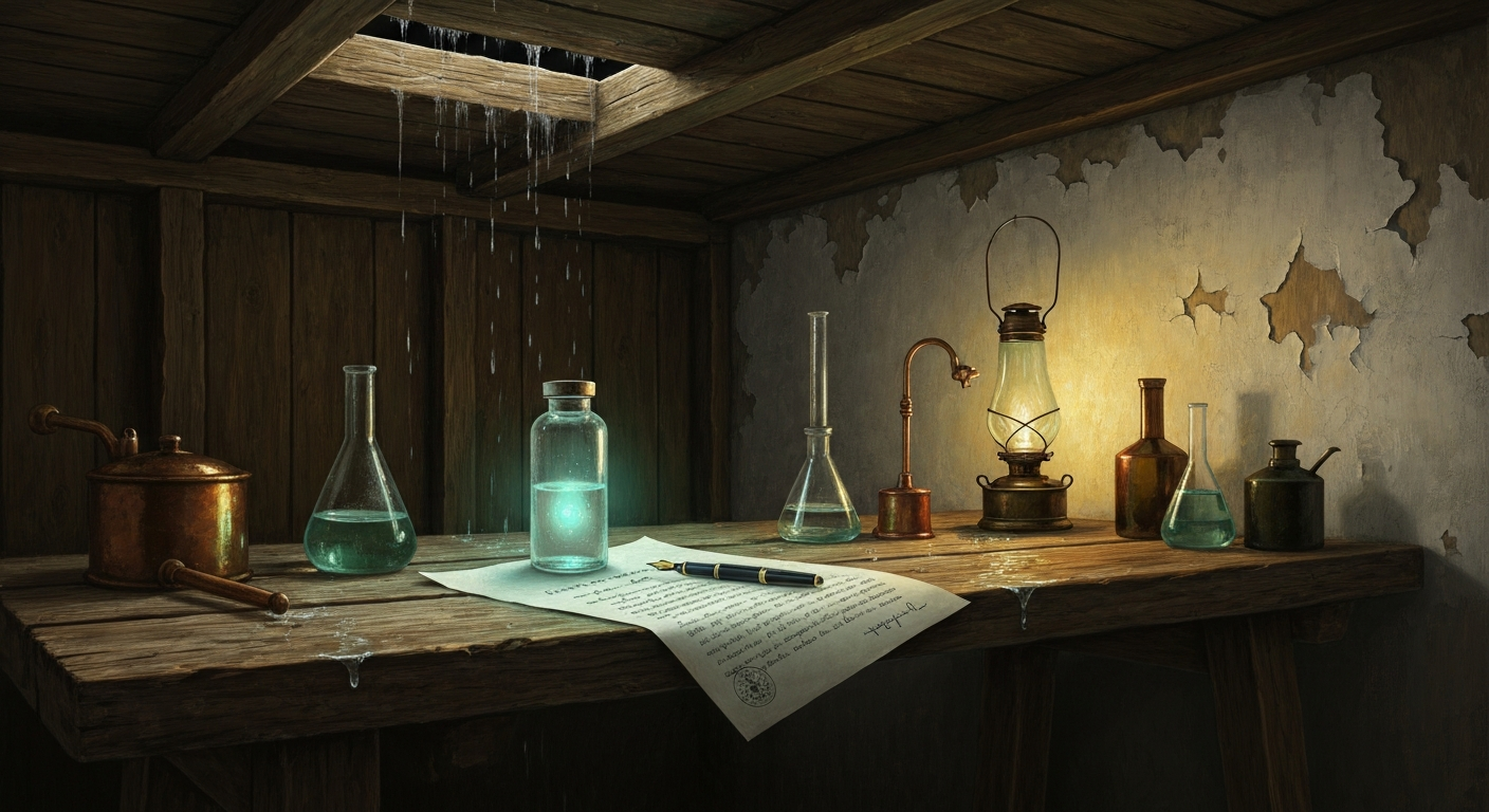 피에르는 라듐 특허를 거절하고 새는 헛간에 남았다