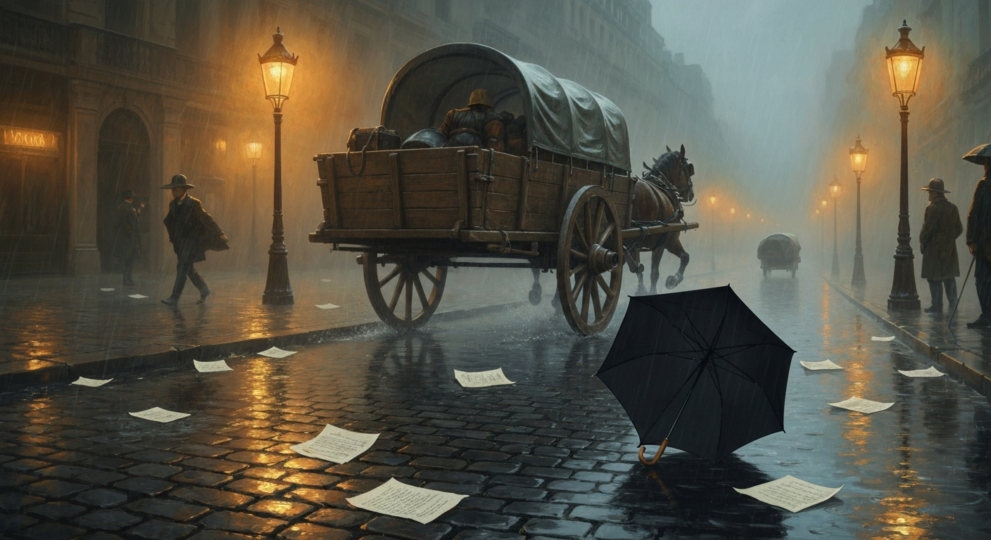 피에르 퀴리는 비 오는 파리 거리에서 마차에 치여 즉사했다