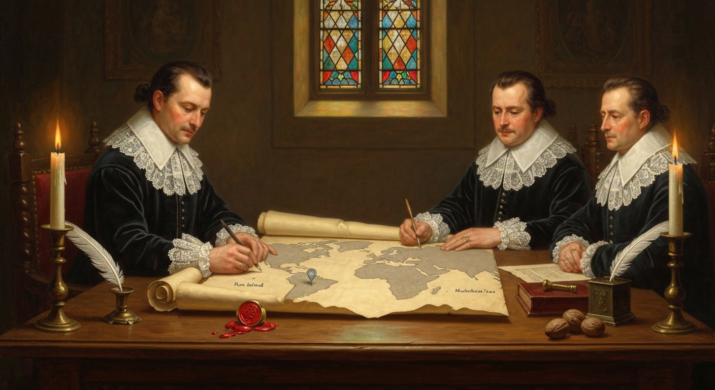 네덜란드는 맨해튼 대신 육두구 섬을 택했다