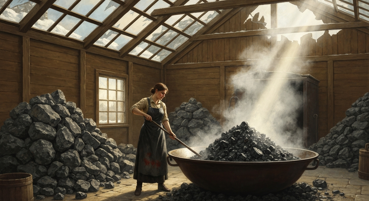 마리 퀴리는 8톤의 광석을 4년간 맨손으로 저었다