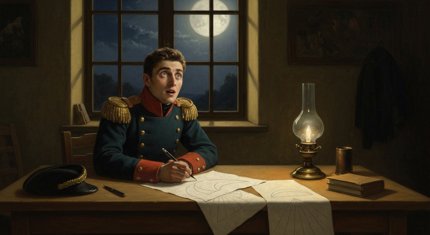 보여이는 22살에 '무에서 새 우주를 만들었다'는 편지를 보냈다