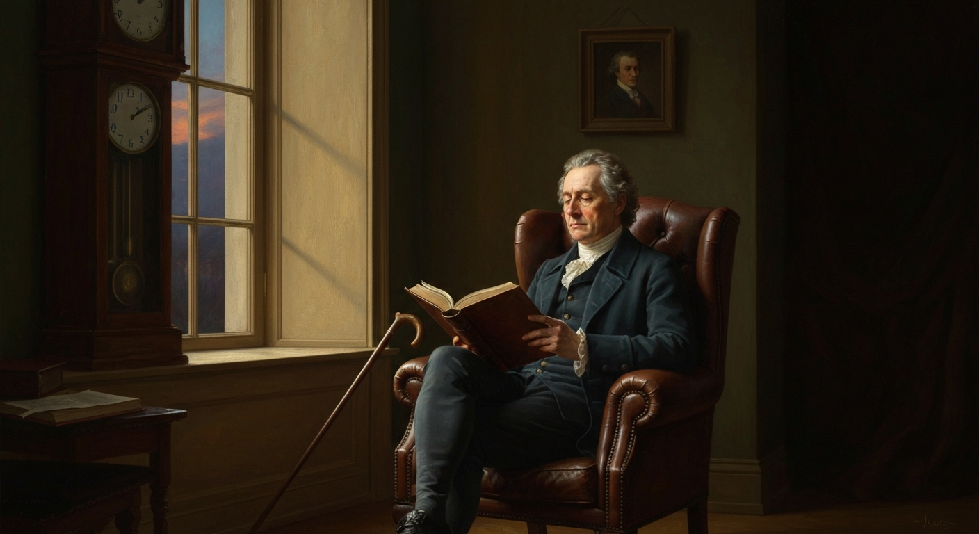 칸트는 루소의 책 한 권에 산책을 멈췄다