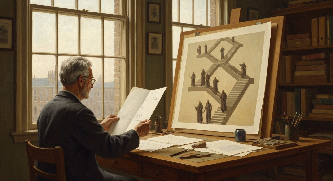 펜로즈 부자가 에셔에게 불가능을 선물했다