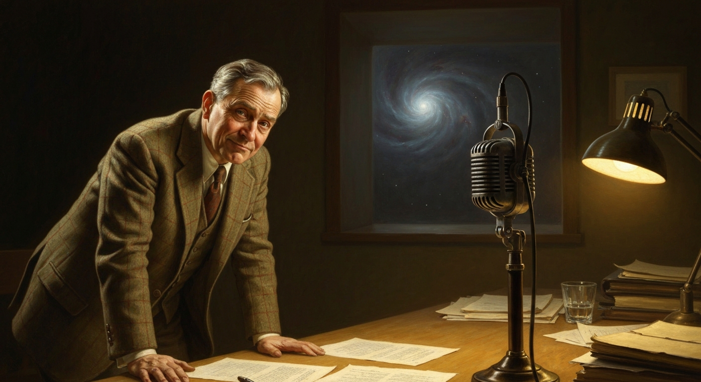 호일이 1949년 라디오에서 빅뱅을 비웃었다