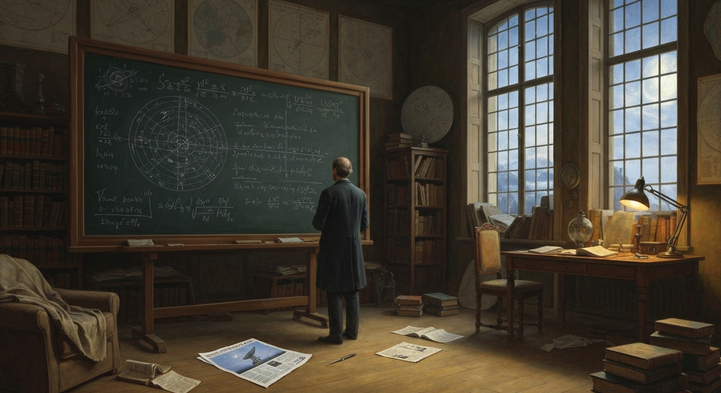 호일은 우주가 영원하다고 40년을 주장했다