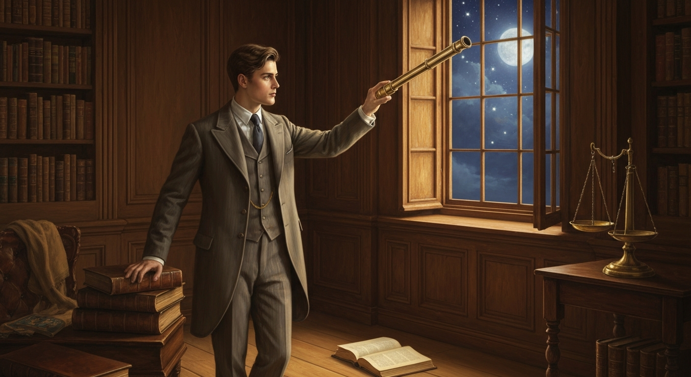 허블은 옥스퍼드에서 법학을 공부하고 돌아왔다