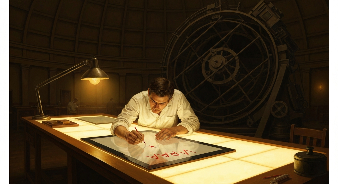 허블은 1923년 한 장의 사진으로 우주의 크기를 바꿨다