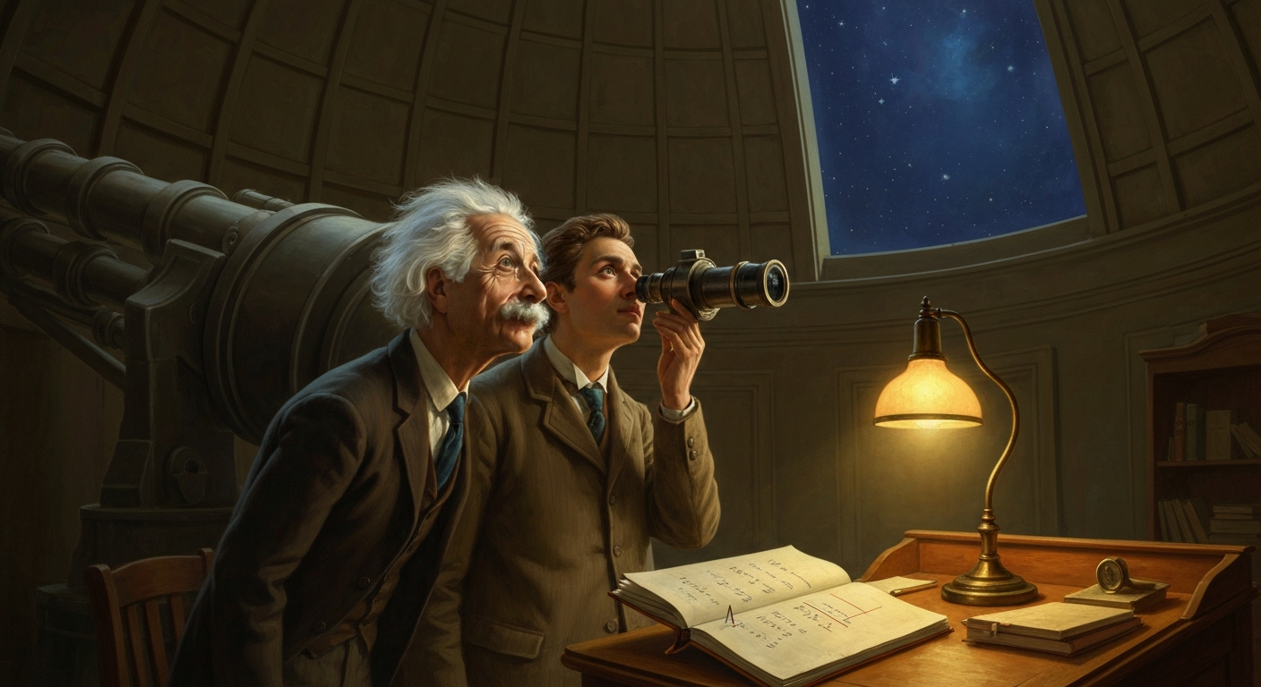 허블의 관측이 아인슈타인의 '인생 최대 실수'를 만들었다