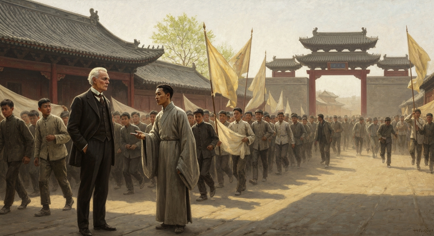 듀이는 5·4 운동의 한복판 중국에서 2년을 머물렀다