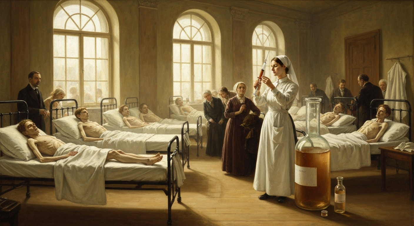 코흐는 기적의 치료제라며 투베르쿨린을 내놓았다가 환자를 죽였다