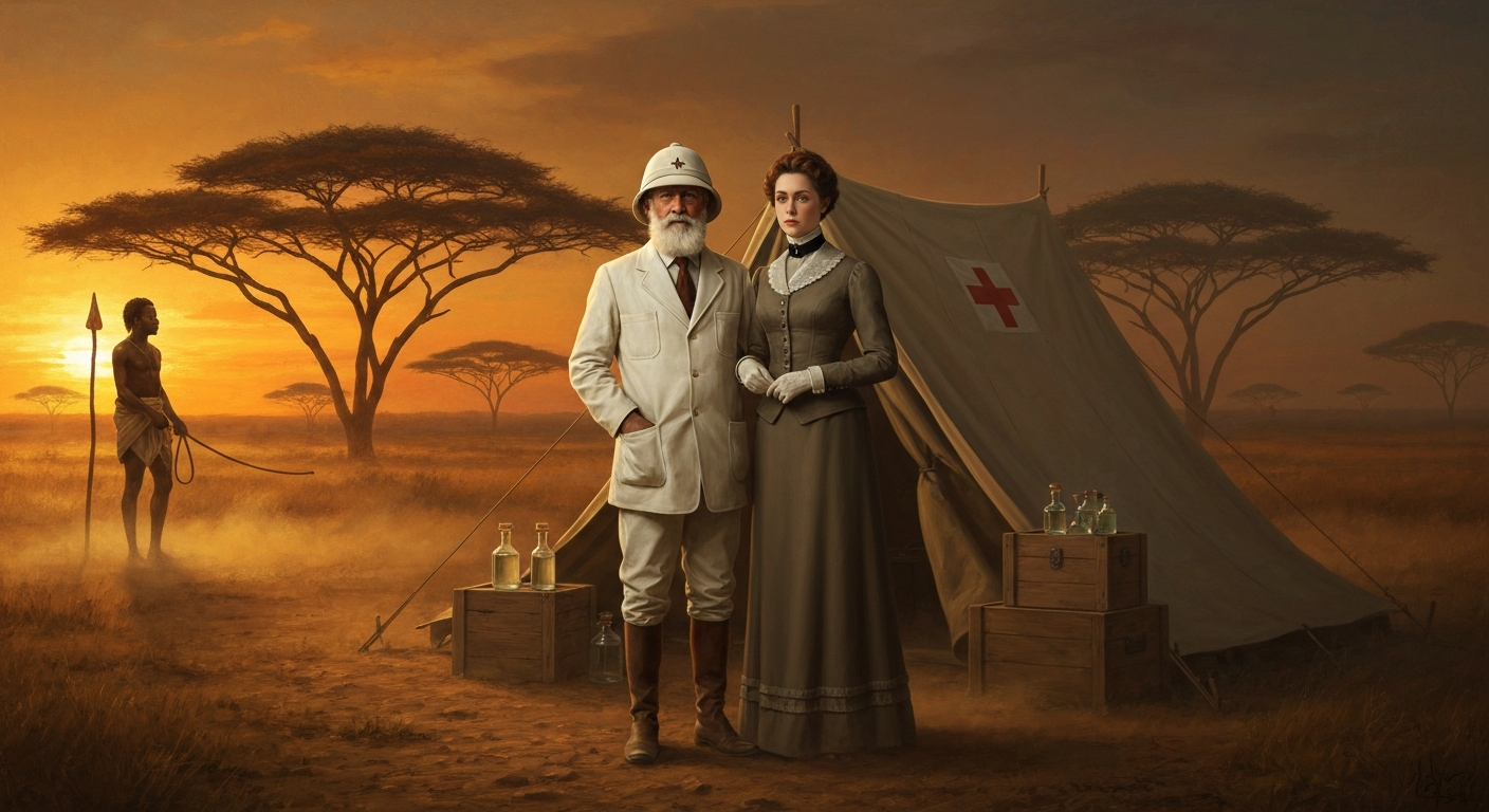 코흐는 30살 어린 여배우와 결혼하고 아프리카로 떠났다