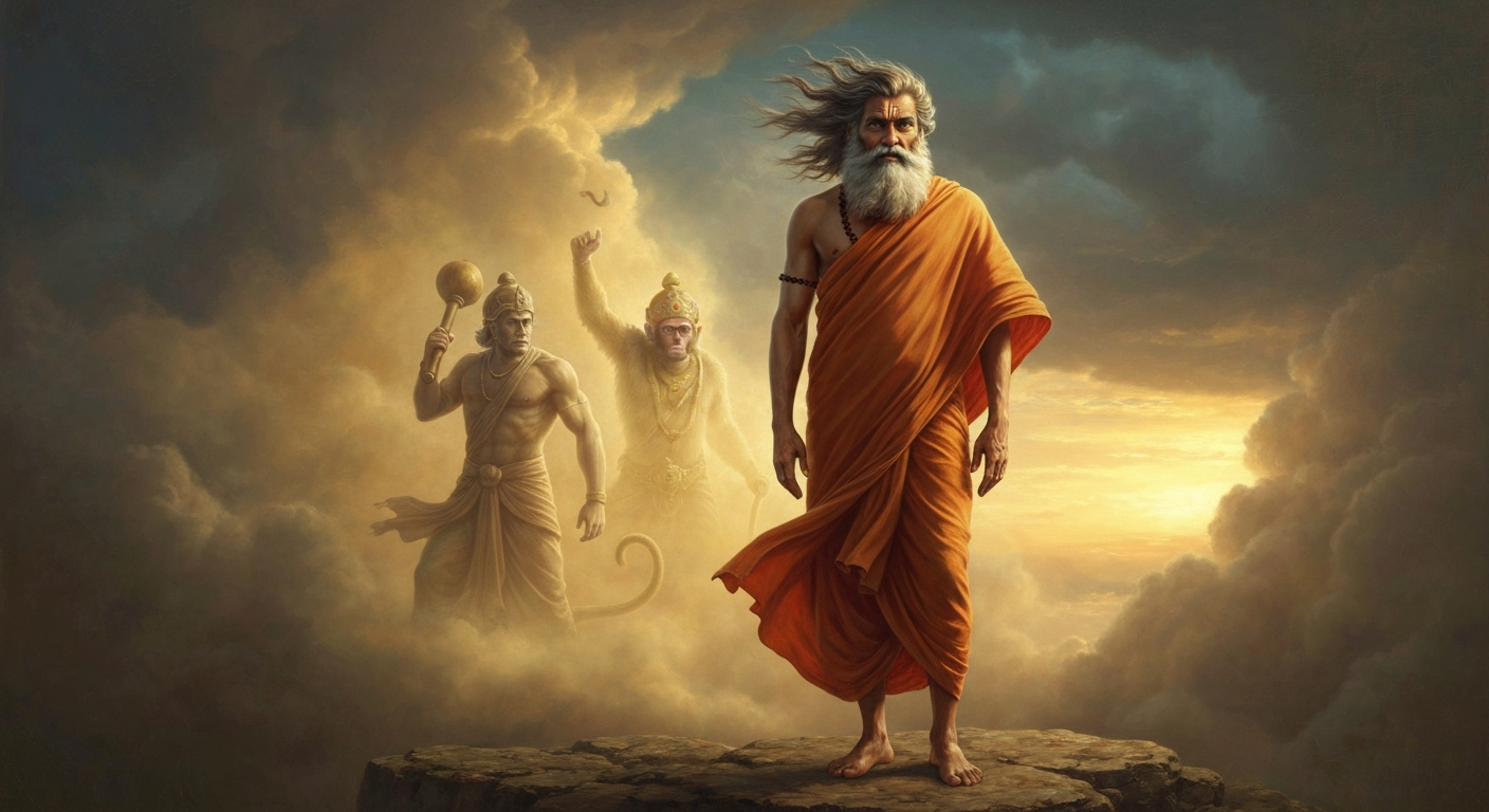 마다바는 스스로를 바람신의 세 번째 화신이라 불렀다