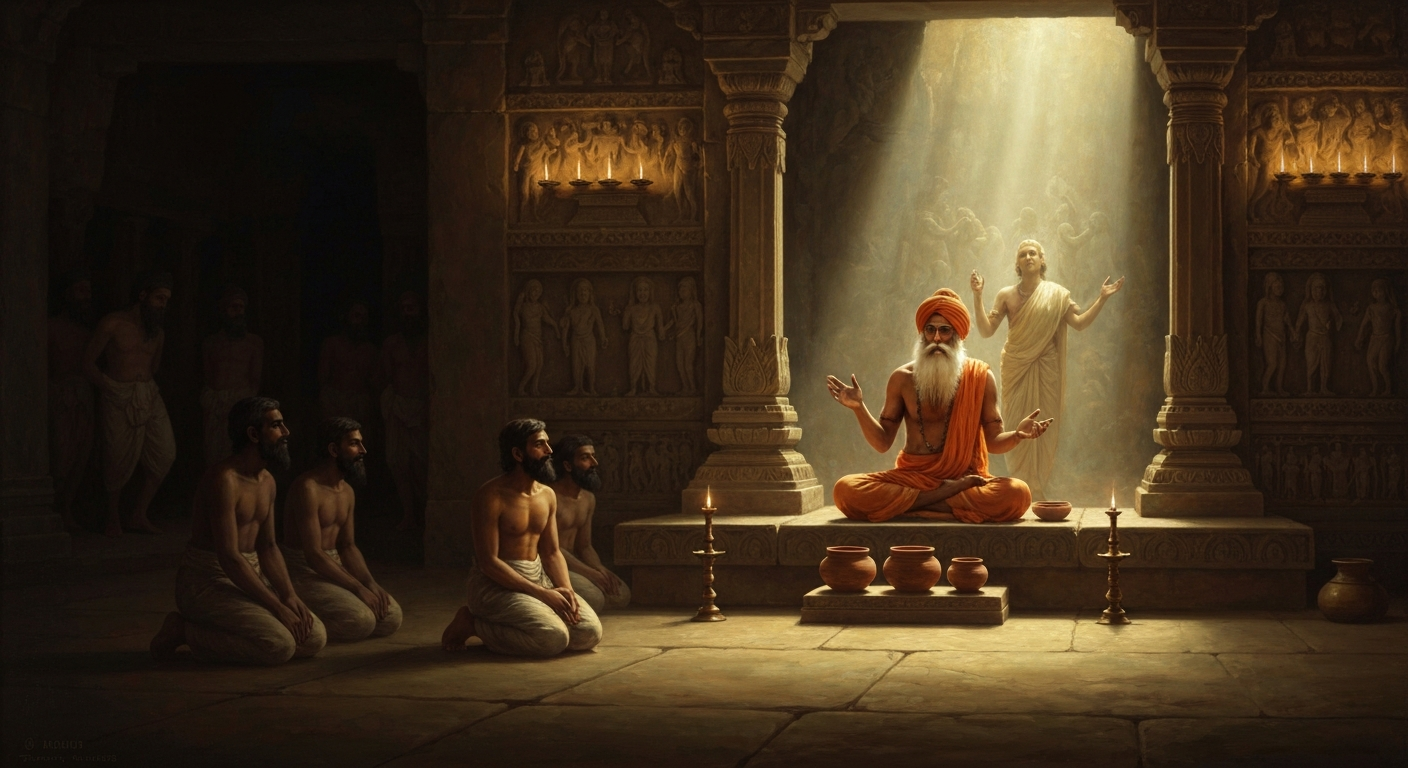 그는 힌두 전통에서 유일하게 '영원한 지옥'을 가르쳤다