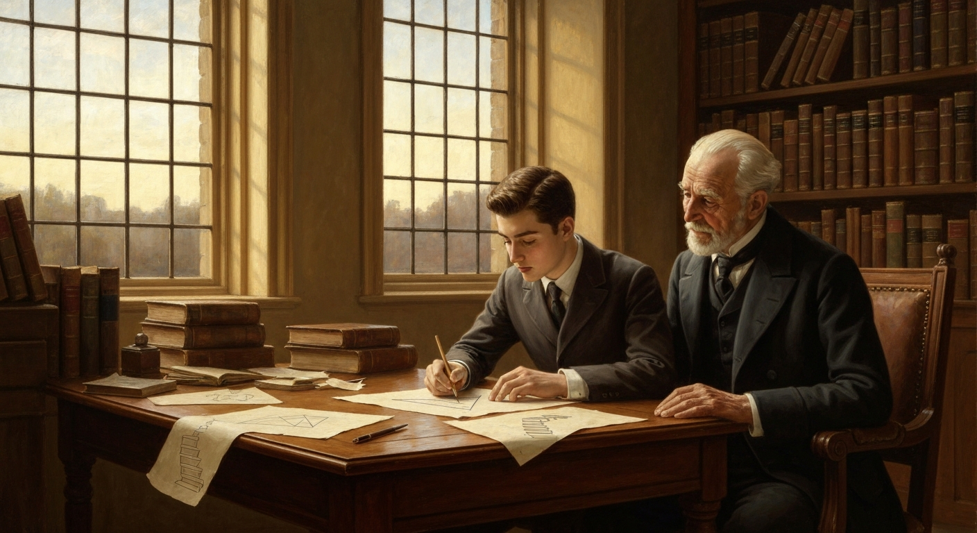 펜로즈 부자가 에셔의 그림을 먼저 그렸다