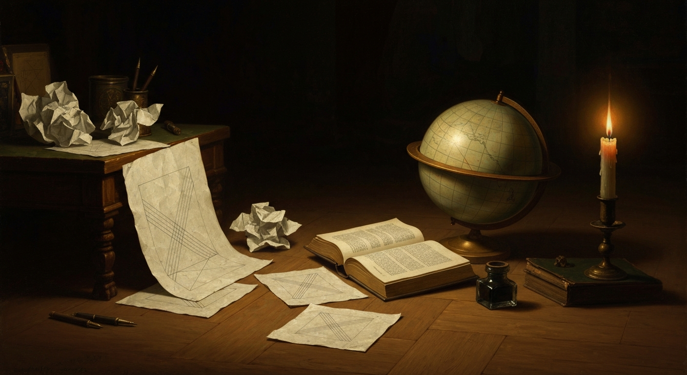 유클리드의 5번째 공준이 2000년 후 새 기하학을 낳았다