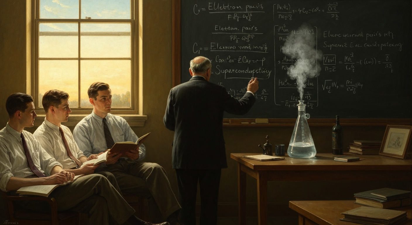 존 바딘은 46년 묵은 초전도 수수께끼를 풀었다