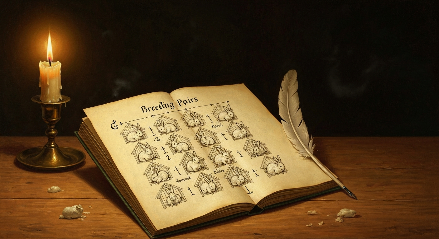 피보나치는 토끼 번식 문제로 수열을 남겼다