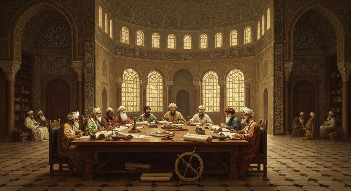 알콰리즈미는 바그다드 '지혜의 집'의 간판 스타였다