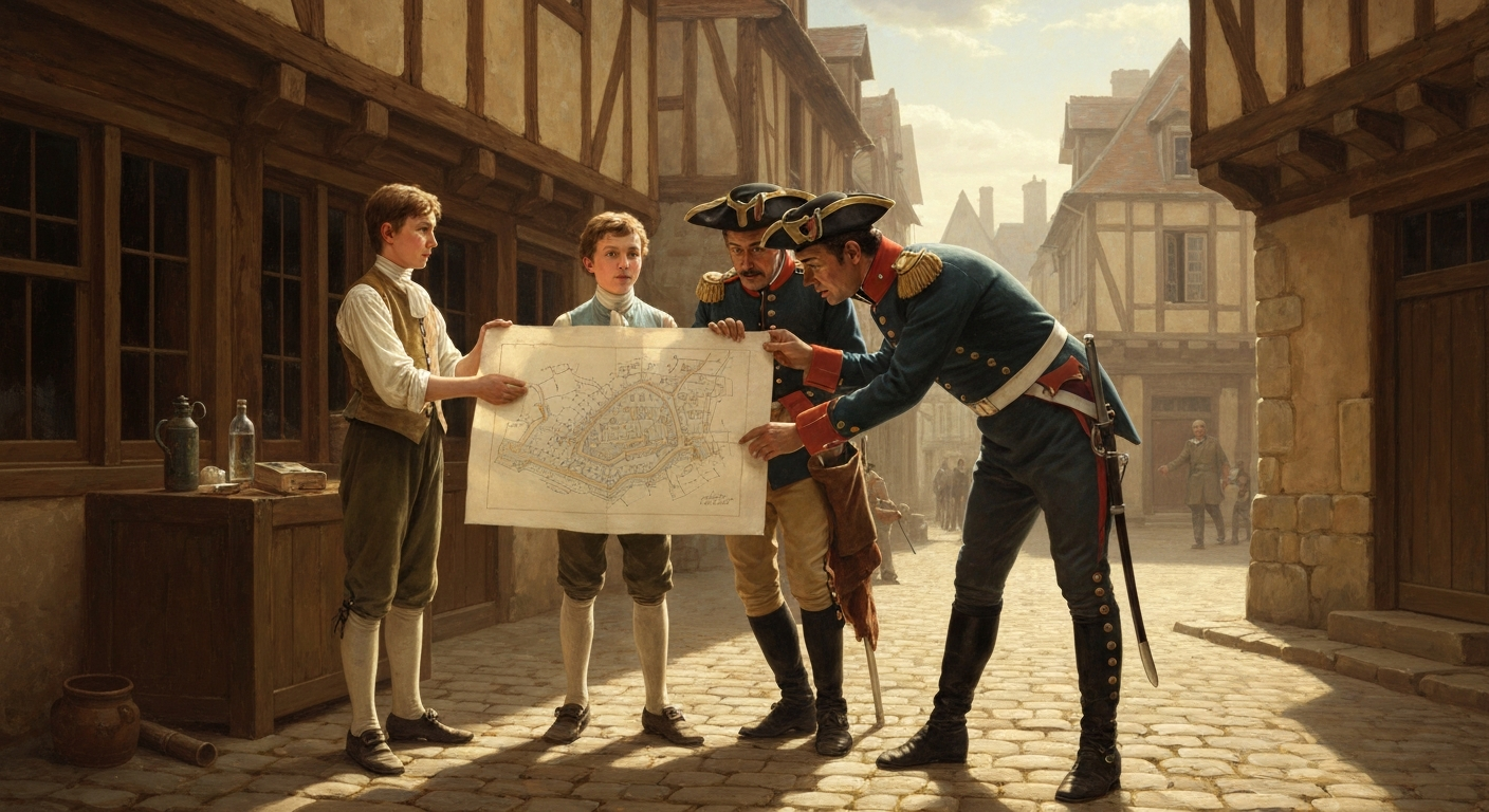 몽주는 칼갈이의 아들로 태어났다