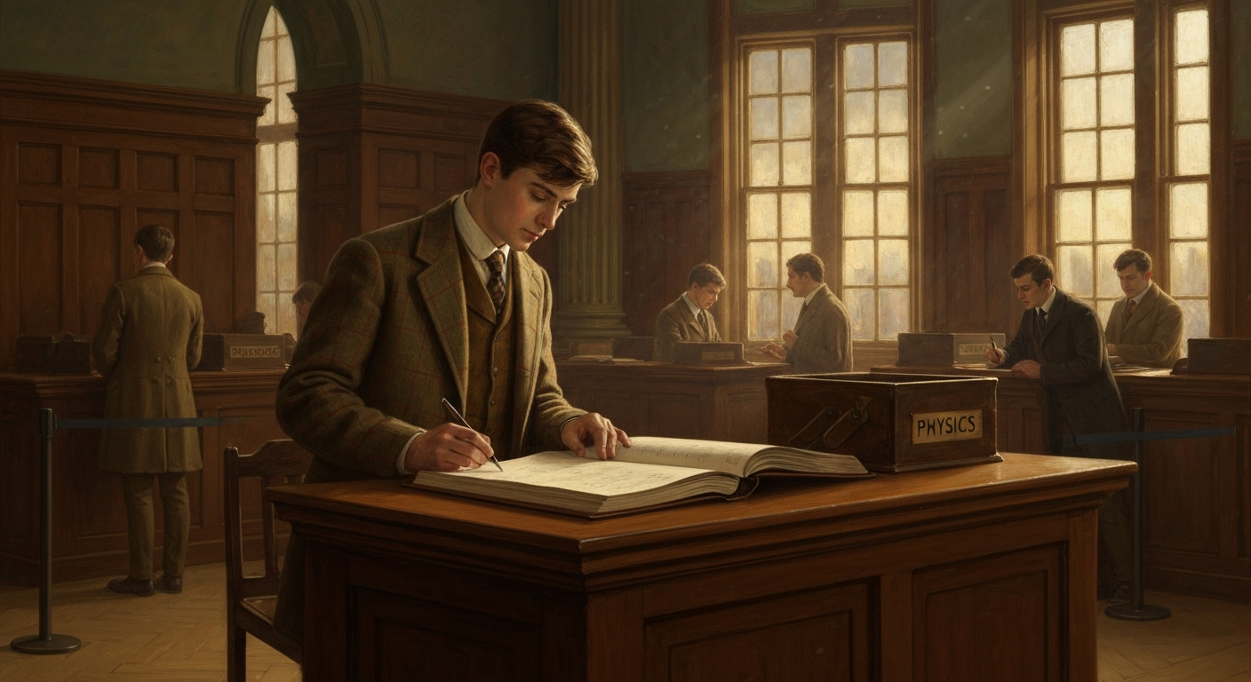 채드윅은 줄을 잘못 서서 물리학자가 됐다