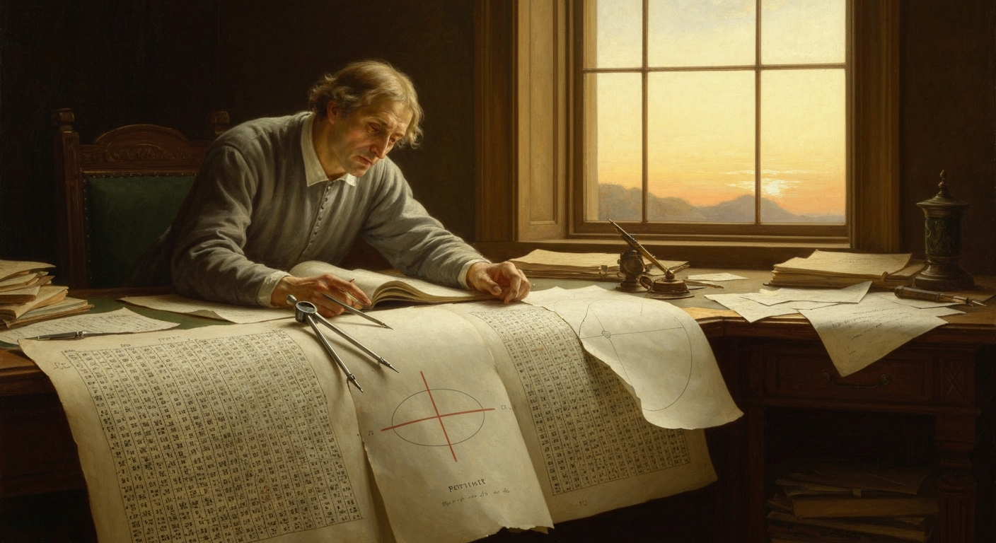 8분의 오차가 케플러의 신념을 무너뜨렸다